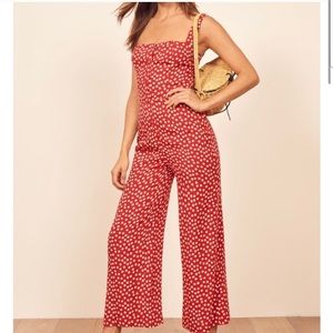 NWT Reformation Dalia Jumpsuit